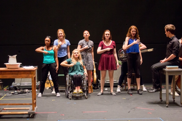 Photo Coverage: Go Inside the Rehearsal Room for Broadway-Bound SPRING AWAKENING! Image