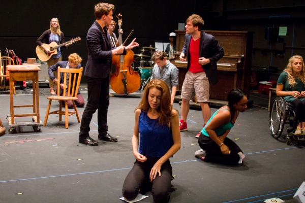 Photo Coverage: Go Inside the Rehearsal Room for Broadway-Bound SPRING AWAKENING! Image