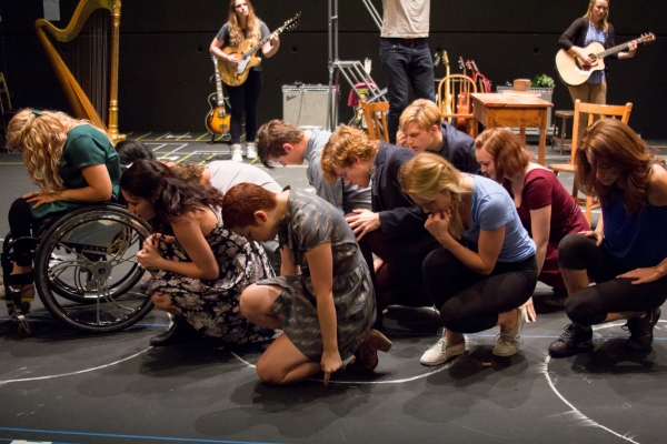 Photo Coverage: Go Inside the Rehearsal Room for Broadway-Bound SPRING AWAKENING! Image