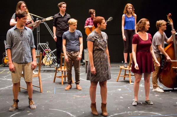Photo Coverage: Go Inside the Rehearsal Room for Broadway-Bound SPRING AWAKENING! Image