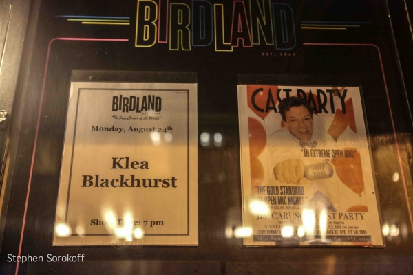 Photo Coverage: Klea Blackhurst Brings ALL THE TRAFFIC WILL ALLOW to Broadway at Birdland 