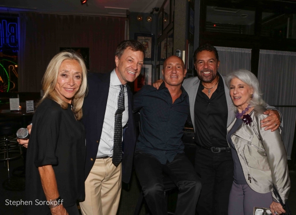 Eda Sorokoff, Jim Caruso, Gianni Valenti, Clint Holmes, Jamie deRoy Photo