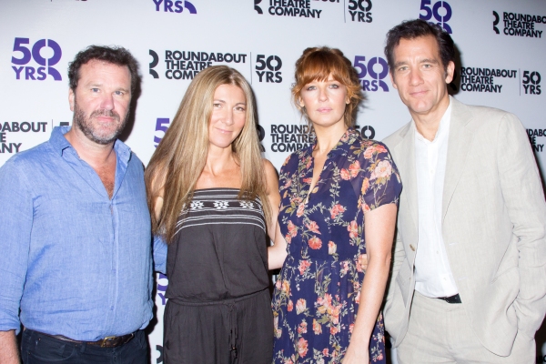 Photo Coverage: Meet the Company of Broadway-Bound OLD TIMES- Clive Owen, Eve Best, Kelly Reilly & More! Image