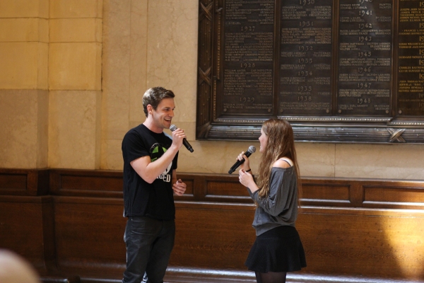 Photo Flash: Cast of WICKED & More Perform at Grand Central's Indoor Picnic Event Image