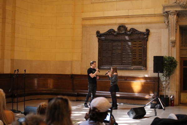 Photo Flash: Cast of WICKED & More Perform at Grand Central's Indoor Picnic Event Image