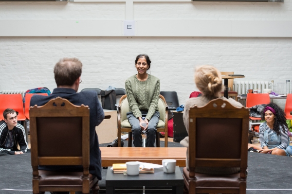 Photo Flash: In Rehearsal for the Old Vic's FUTURE CONDITIONAL, Directed by Matthew Warchus 