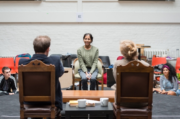 Photo Flash: In Rehearsal for the Old Vic's FUTURE CONDITIONAL, Directed by Matthew Warchus Image