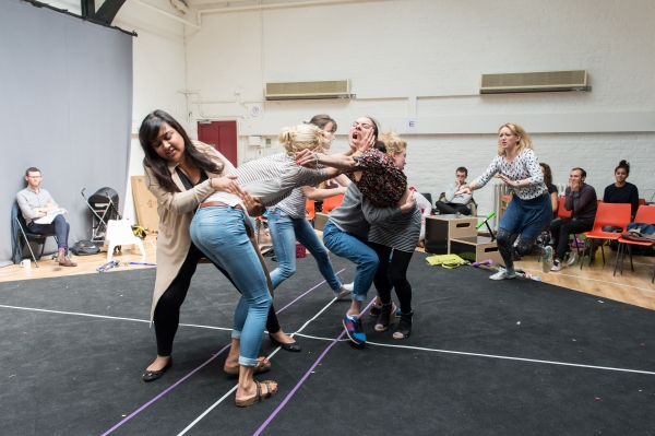 Photo Flash: In Rehearsal for the Old Vic's FUTURE CONDITIONAL, Directed by Matthew Warchus Image