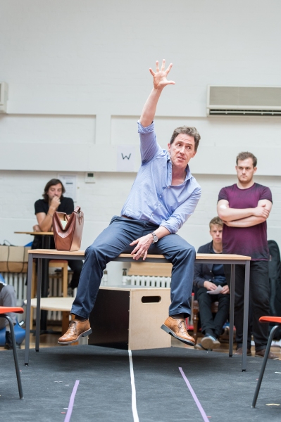 Photo Flash: In Rehearsal for the Old Vic's FUTURE CONDITIONAL, Directed by Matthew Warchus Image