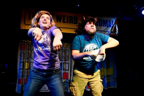 Photo Flash: First Look at Barrel of Monkeys' THAT'S WEIRD, GRANDMA: Back To School Image