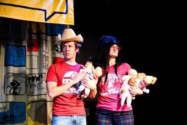Photo Flash: First Look at Barrel of Monkeys' THAT'S WEIRD, GRANDMA: Back To School Image