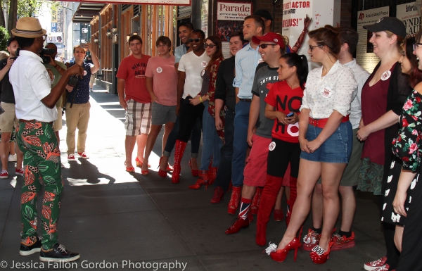 Photo Coverage: KINKY BOOTS Celebrates 1000 Broadway Performances in Style! Image