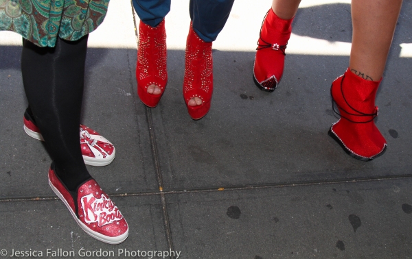 Photo Coverage: KINKY BOOTS Celebrates 1000 Broadway Performances in Style! Image