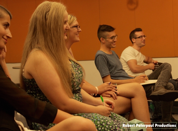 Photo Flash: CURIOUS INCIDENT's Taylor Trensch Teaches Acting Class in NYC 