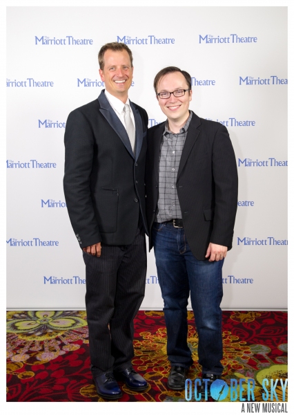 Photo Flash: OCTOBER SKY Celebrates Opening Night at The Marriott Image