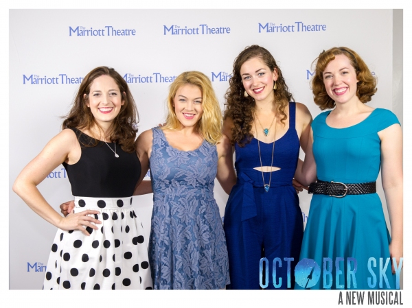Photo Flash: OCTOBER SKY Celebrates Opening Night at The Marriott Image