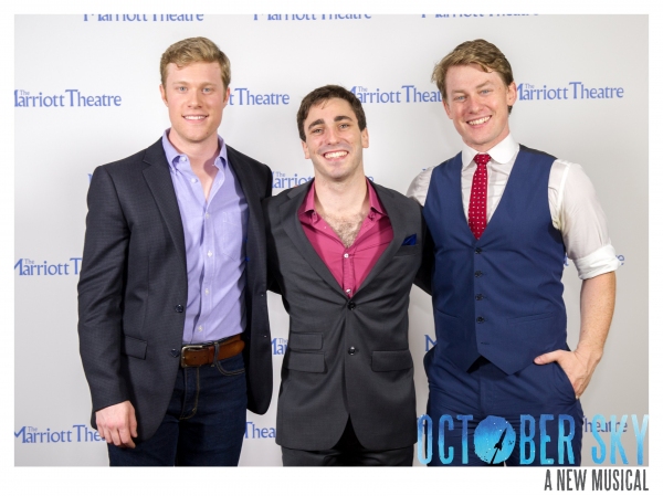 Photo Flash: OCTOBER SKY Celebrates Opening Night at The Marriott Image