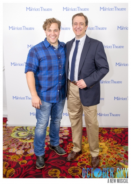 Photo Flash: OCTOBER SKY Celebrates Opening Night at The Marriott Image