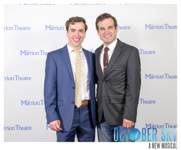 Photo Flash: OCTOBER SKY Celebrates Opening Night at The Marriott Image