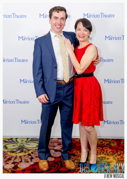Photo Flash: OCTOBER SKY Celebrates Opening Night at The Marriott Image