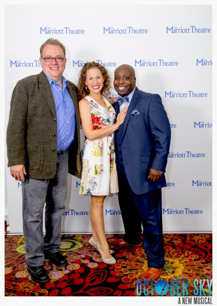 Photo Flash: OCTOBER SKY Celebrates Opening Night at The Marriott Image
