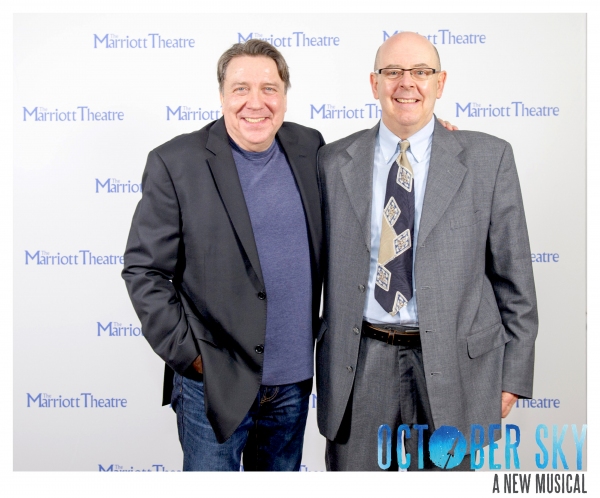 Photo Flash: OCTOBER SKY Celebrates Opening Night at The Marriott Image