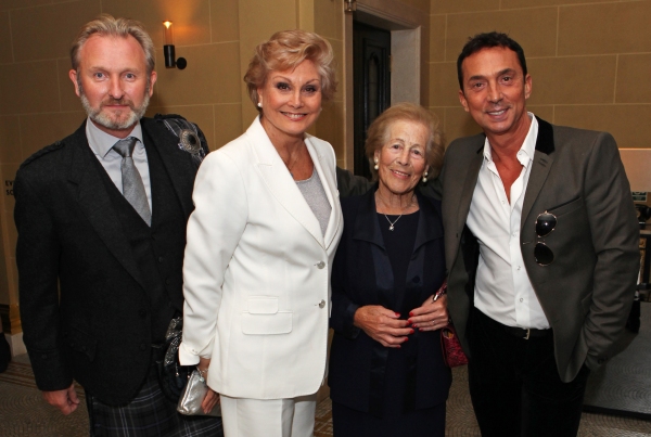 Julian Stoneman, Angela Rippon, Diana Gladys Tonna and Bruno Tonioli Photo