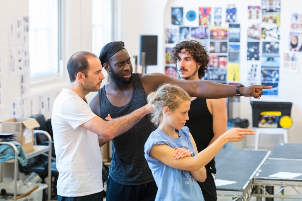 Photo Flash: In Rehearsal for BRAVE NEW WORLD, Opening in Northampton Next Week 