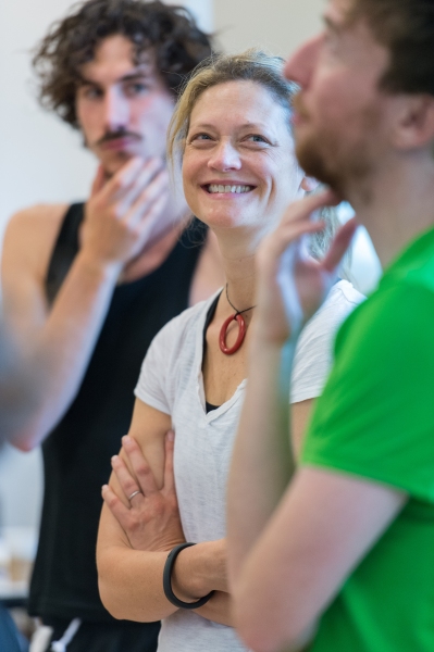 Photo Flash: In Rehearsal for BRAVE NEW WORLD, Opening in Northampton Next Week 