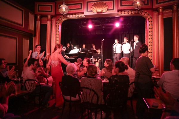 Photo Flash: NATASHA AND THE BASS LINE Brings Down the House at Stage 72 Image