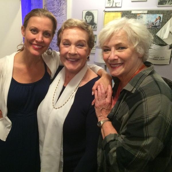 Photo Flash: Legends in the House! Julie Andrews Visits Betty Buckley and Rachel York at GREY GARDENS Image