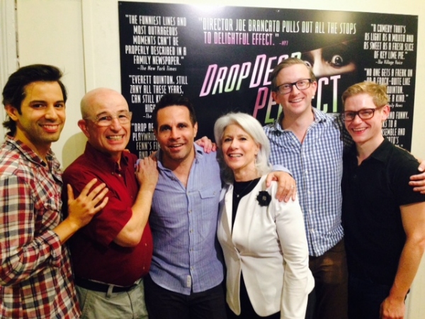 Photo Flash: Mario Cantone & Jamie DeRoy Visit DROP DEAD PERFECT Image
