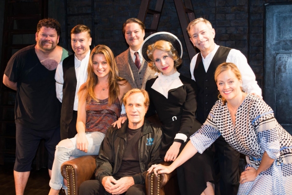 Photo Flash: Cast of KINKY BOOTS Visits 39 STEPS Off-Broadway Image