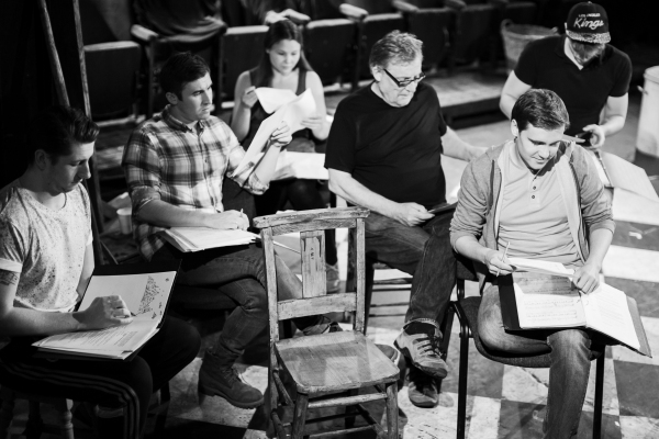 Photo Flash: In Rehearsal for THE WHITE FEATHER Premiere at Union Theatre Image