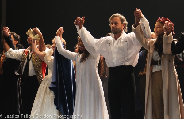 Photo Coverage: Alfie Boe, Montego Glover and Alex Finke Take First Bows in Broadway's LES MISERABLES! Image
