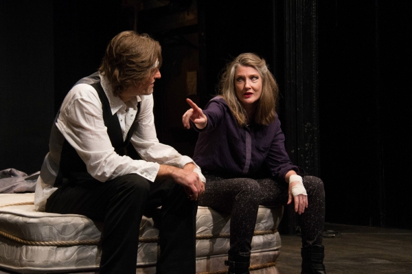Photo Flash: First Look at Michael Laurence and Annette O'Toole in HAMLET IN BED Image