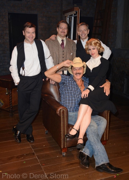 Photo Flash: Village People's Randy Jones Visits 39 STEPS Off-Broadway Image