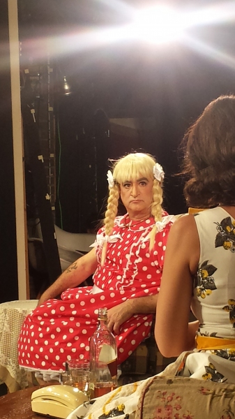 Photo Flash: RUTHLESS! Writer Joel Paley Takes the Stage as 'Tina Denmark' Off-Broadway Image