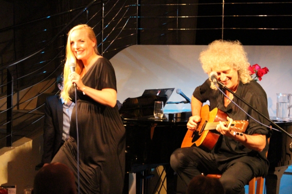 Photo Coverage: Kerry Ellis Live At The Pheasantry - With Special Guest Brian May! Image