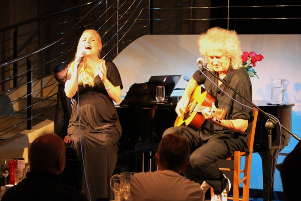 Photo Coverage: Kerry Ellis Live At The Pheasantry - With Special Guest Brian May! Image