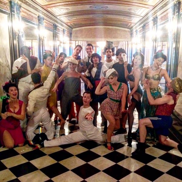 Photo Flash: Saturday Intermission Pics, 9/05- ON THE TOWN Cast and Lesli Margherita Snap Final #SIP, Plus THE KING AND I and More! 