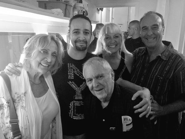 Photo Flash: Lea Michele, Rosie O'Donnell, John Kander, and More Visit HAMILTON Image