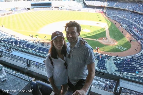 Photo Coverage: GENTLEMAN'S GUIDE's Bryce Pinkham Watches the Yankees Murder the Orioles Image