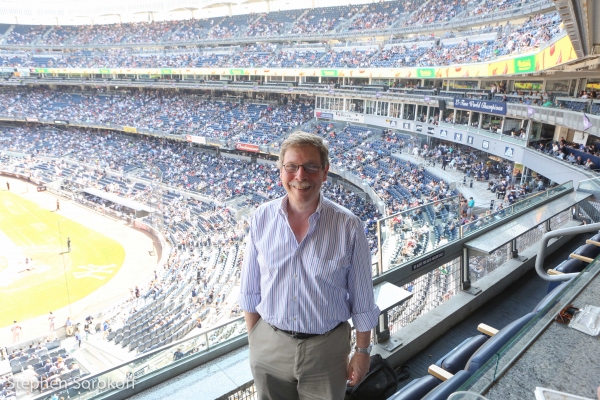 Photo Coverage: GENTLEMAN'S GUIDE's Bryce Pinkham Watches the Yankees Murder the Orioles Image