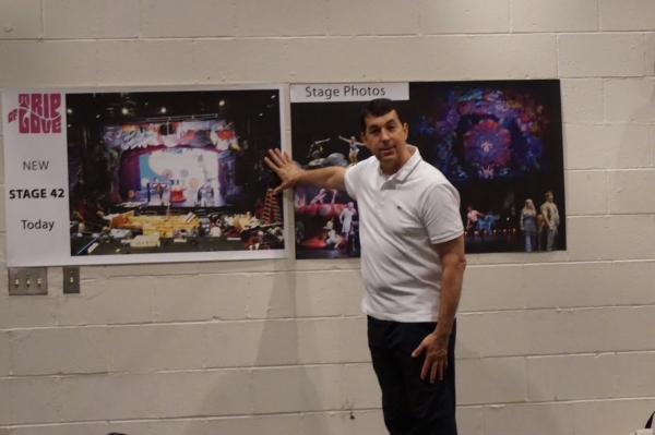 Director/choreographer James Walski shares costume sketches and photos of the set Photo
