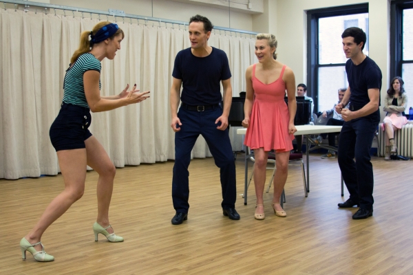 Photo Coverage: Go Inside the Rehearsal Room for Broadway-Bound DAMES AT SEA! Image