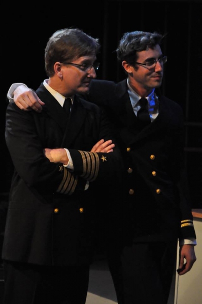 JIM ROGERS (Sam) and JACOB TICE (Kaffee) from the Lakewood Playhouse Production of '' Photo