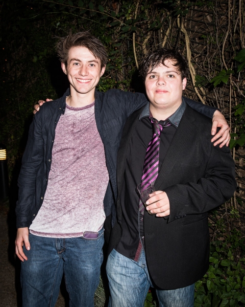 Luke Ward-Wilkinson (Ralph) and Anthony Roberts (Piggy) Photo