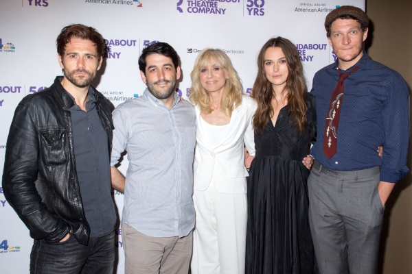 Matt Ryan, Evan Cabnet, Judith Light, Keira Knightley, Gabriel Ebert Photo