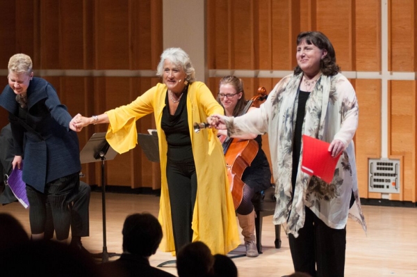Photo Flash: Tony Arnold, Dawn Upshaw and Lucy Shelton Open 2015 Resonant Bodies Festival Image